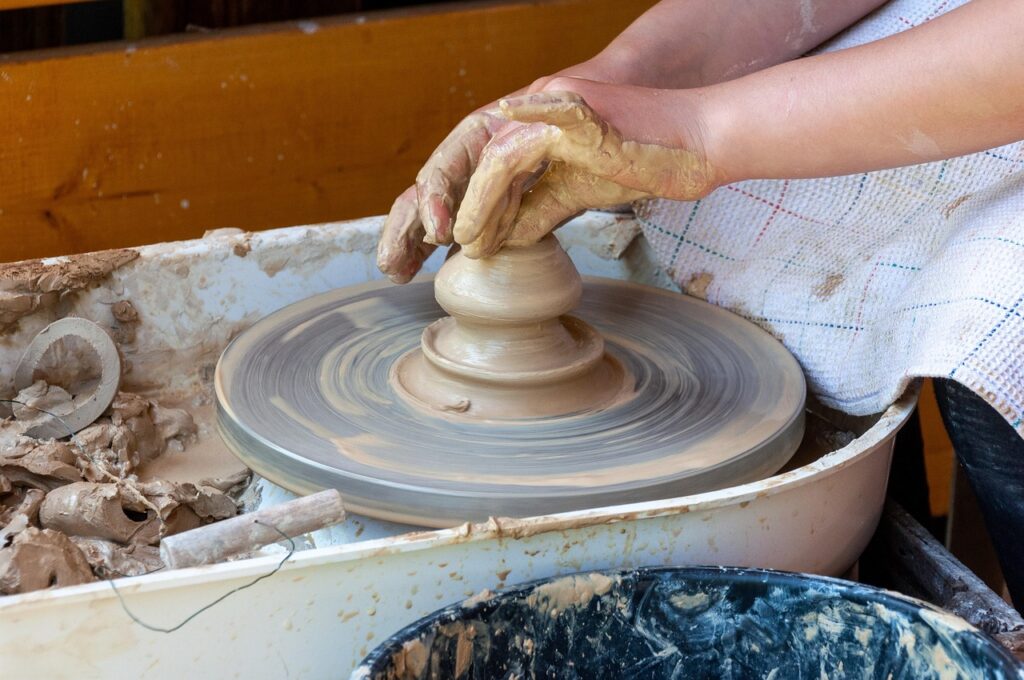 pottery, craft, hobby, clay, potter's wheel, hands, pottery, craft, craft, craft, hobby, hobby, clay, clay, hands, hands, hands, hands, hands